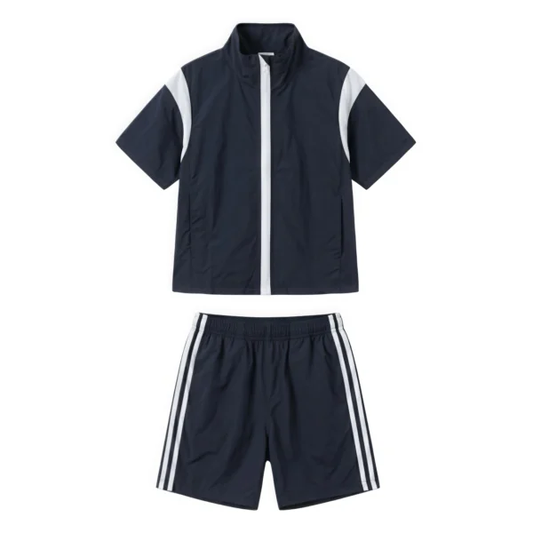 Sundaykids Children's summer Korean version boys and girls sun protection sports short-sleeved suit shorts casual two-piece suit