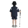 Sundaykids Children's summer Korean version boys and girls sun protection sports short-sleeved suit shorts casual two-piece suit