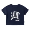 Sundaykids Boys Street Style Big Letter T-shirt Oversized Drop Shoulder Cotton Breathable