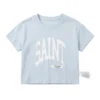 Sundaykids Boys Street Style Big Letter T-shirt Oversized Drop Shoulder Cotton Breathable