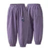 OKP002-Purple SundayKids outdoor,Waterproof, quick-drying, mosquito-repellent/cooling, lightweight and breathable outdoor casual pants
