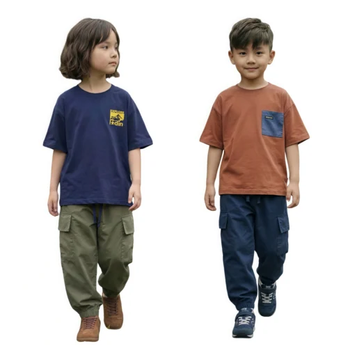 OKP003 SundayKids outdoor casual pants, cooling, quick-drying, mosquito-repellent casual pants / breathable, lightweight, durable, washable and retains its shape, outdoor workwear casual pants.
