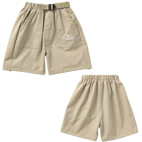 SundayKids casual quick-drying beach shorts, waterproof and breathable macaron-colored shorts, durable, washable, and retain their shape in solid colors.