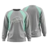 SundayKids casual quick-drying mesh breathable long-sleeved top, waterproof and sweat-wicking color-blocked long sleeves, suitable for siblings to wear, family outdoor gatherings.