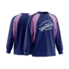 SundayKids casual quick-drying mesh breathable long-sleeved top, waterproof and sweat-wicking color-blocked long sleeves, suitable for siblings to wear, family outdoor gatherings.