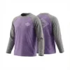 SundayKids casual quick-drying mesh breathable long-sleeved top, waterproof and sweat-wicking color-blocked long sleeves, suitable for siblings to wear, family outdoor gatherings.