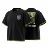 OKT010-Black SundayKids outdoor layered solid color printed T-shirt, color-blocked, sweat-wicking, stretchy top, suitable for siblings, parent-child outfits.