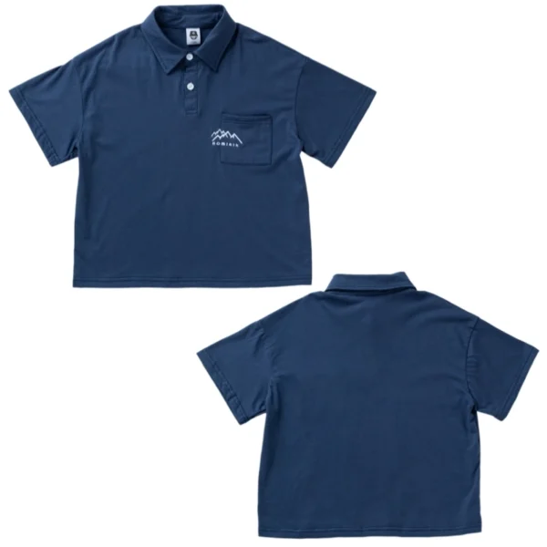SundayKids Outdoor Mountain Style Stand-up Collar Solid Color Loose-fitting T-shirt, sweat-wicking and quick-drying top, suitable for siblings, parent-child outfits.