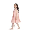 Sundaykids Kids Girl Dress Solid Color Casual Dress For 1-7Y Girls