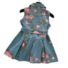 Sundaykids Korean Girls' Printed Denim Sleeveless Dress 2-8Y