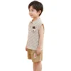 Sundaykids Boy suit POLO two-piece suit, fashionable and fashionable striped suit