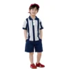 Sundaykids Stylish two-piece polo shirt for boys ages 1-6