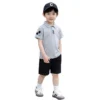 Sundaykids new 1-6 year old boys and girls lapel POLO shirt cuffs ears bear short sleeves