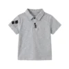 Sundaykids new 1-6 year old boys and girls lapel POLO shirt cuffs ears bear short sleeves
