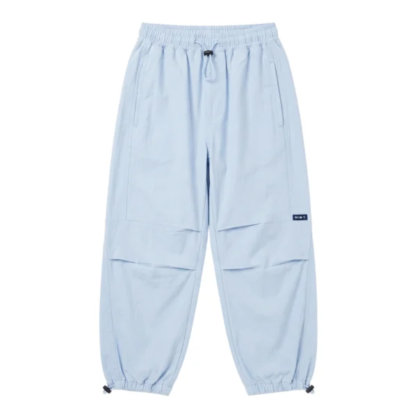 Sundaykids Boys Light Blue Pants Quick Dry Breathable Elastic Drawstring Waist Loose Fit Summer Pants