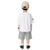 副图二 Sundaykids Children's short-sleeved T-shirts, pure cotton, all-match tops for children
