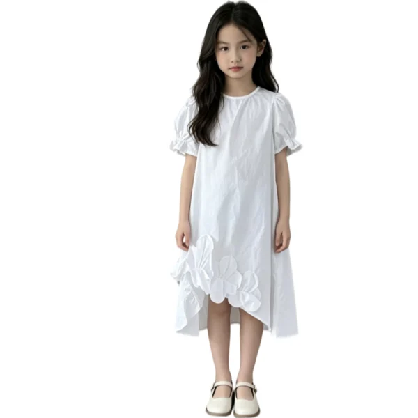 Sundaykids 100%Cotton Princess dress Christening Dedication Dress